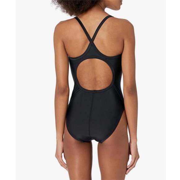 TYR Women's Tyreco Solid Diamondback Swimsuit Black Size; S/32 - Picture 2 of 7